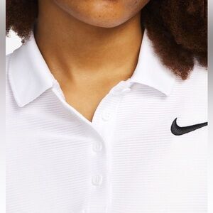 NIKE Victory Women’s DRI-FIT Short Sleeve Golf Polo FD6710-100 SZ XL